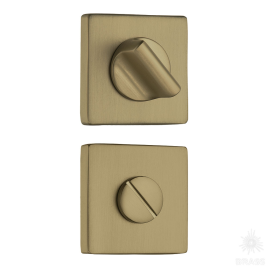 Brass Накладка с поворотной кнопкой RO11W6 GB ROSET матовая латунь