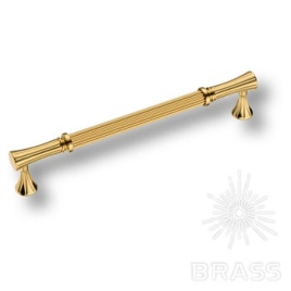 Brass Ручка скоба 2202-60-192-053 глянцевое золото 192 мм