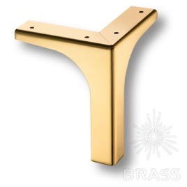 Brass Опора мебельная ESL 313-150 Gold глянцевое золото