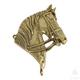 00095/A Крючок для одежды "Лошадь"SX, латунь