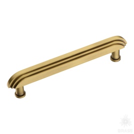 Brass Ручка скоба 25240-013-128 латунь состаренная латунь 128 мм