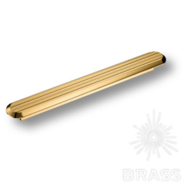 Brass Ручка скоба 9020 0224 GL глянцевое золото 224 мм