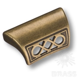 Brass Ручка скоба 15.176.32.12 античная бронза 32 мм