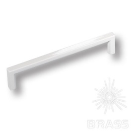 Brass Ручка скоба 6765-582 GREY BRIGHT глянцевый серый 128 мм