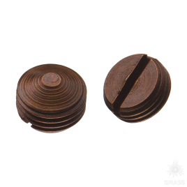 BRASS 11.03.460-0 Установочный винт для цилиндрической стяжки «SYSTEM S» 11.03.450-0, сталь, цвет бронза