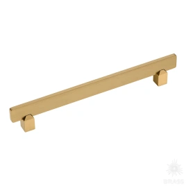 Brass Ручка скоба 2554-011-192 сатинированная латунь 192 мм