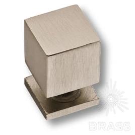 Brass Ручка кнопка 1954 0014 NB никель