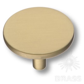 Brass Ручка кнопка 4137 001PC35 матовое золото