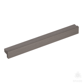 Brass Ручка накладная 1739 0224 ELX1 брашированный графит 224 мм