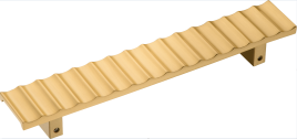 Brass Ручка дверная 1005-011-30x5-224 сатинированная латунь 