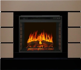 Каминокомплект Lindos - Beige Grey с очагом Vision 23 EF LED FX