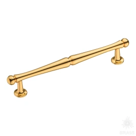 Brass Ручка скоба BU 026.128.19 глянцевое золото 128 мм