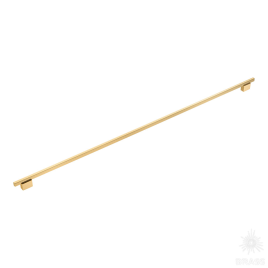Brass Ручка скоба 2552-011-832 латунь сатинированная латунь 832 мм