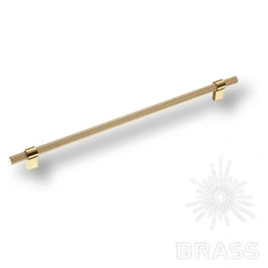 Brass Ручка рейлинг 8774 0320 GL-GL глянцевое золото 320 мм