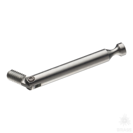 BRASS 11.03.575-1 Дюбель шарнирный для «SYSTEM S», М6, сталь