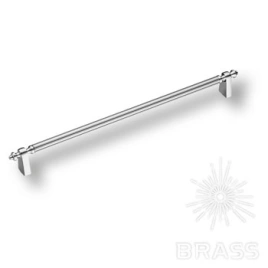 Brass Ручка скоба 1121 256MP02 глянцевый хром 256 мм