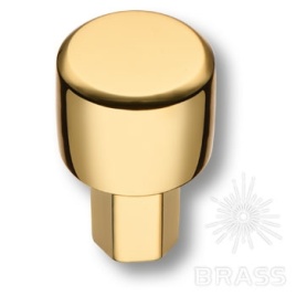 Brass Ручка кнопка 4126 001MP11 глянцевое золото 