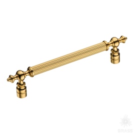 Brass Ручка скоба 25123-003-16-192 латунь глянцевое золото 192 мм
