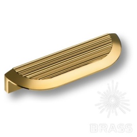 Brass Ручка скоба 9064 0096 GL глянцевое золото 96 мм