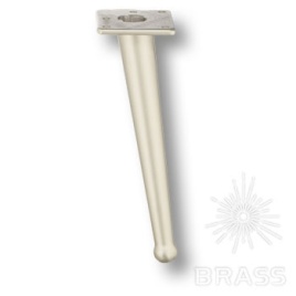Brass Опора мебельная 1180 0200 B-00149 SATEN BONE никель 200 мм