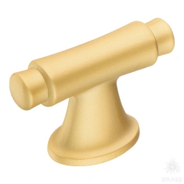 Brass Ручка кнопка модерн 4117 016PC35 матовое золото 16 мм