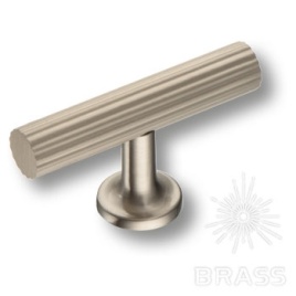 Brass Ручка кнопка 8887 0008 NB-NB никель