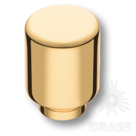 Brass Ручка кнопка 4237 001MP11 глянцевое золото