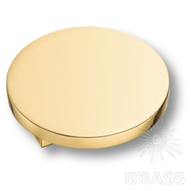 Brass Ручка кнопка 7207 0060 GL-GL глянцевое золото 32 мм