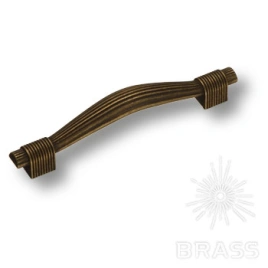Brass Ручка скоба 7492-831 старая бронза 96 мм