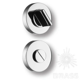 Brass Накладка с поворотной кнопкой RO12W6 CR ROSET глянцевый хром