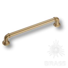 Brass Ручка скоба 4680 0192 GB-GB матовая латунь 192 мм