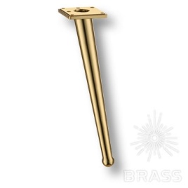 Brass Опора мебельная 1180 0250 Gold BONE глянцевое золото 250 мм
