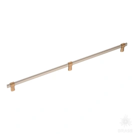 Brass Ручка рейлинг 771-480-Light Bronze-Brushed Nikel светлая медь/никель 480 мм