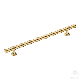 Brass Ручка скоба 9244 0224 GL-GL глянцевое золото 224 мм