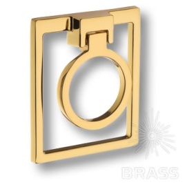 Brass Ручка кольцо 4622 0074 GL-GL глянцевое золото