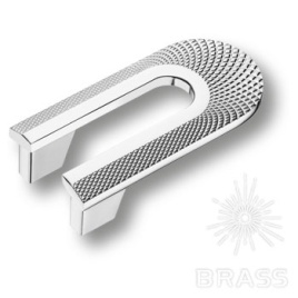 Brass Ручка кнопка 4200 032MP02 глянцевый хром 32 мм