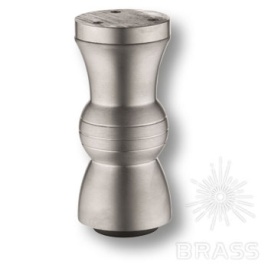 Brass Опора мебельная KAL-0001-0100-D34 сатиновый хром