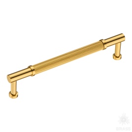 Brass Ручка скоба 25125-003-160 латунь глянцевое золото 160 мм