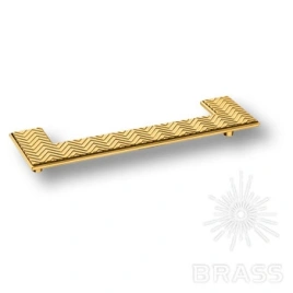 Brass Ручка скоба 1204 192MP11 глянцевое золото 192 мм