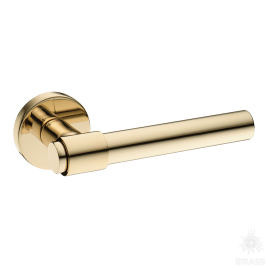 Brass Ручка дверная HA187RO12 GL AXEL глянцевое золото