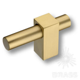 Brass Ручка кнопка 8954 0008 BB-BB матовое золото