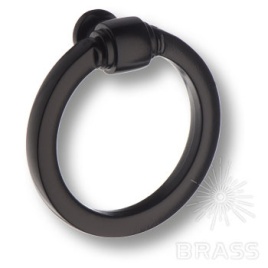Brass Ручка кольцо 3200 чёрная