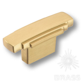 Brass Ручка кнопка 4215 0016 BB матовое золото 16 мм