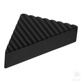 Brass Ручка кнопка 2075.032 Matt Black черный 32 мм