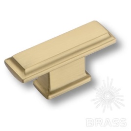 Brass Ручка кнопка 4104 016PC35 матовое золото 16 мм