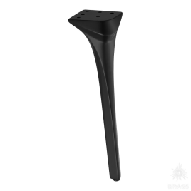Brass Опора мебельная 3020 280 Matt Black PANAMA черный 280 мм