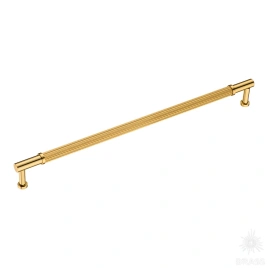 Brass Ручка скоба 25125-003-320 латунь глянцевое золото 320 мм