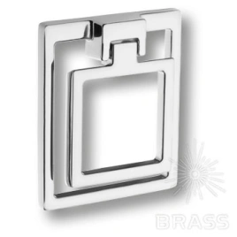 Brass Ручка кольцо 4629 0074 CR-CR глянцевый хром