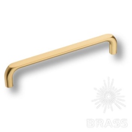 Brass Ручка скоба 395-160-Matt Gold сатинированное золото 160 мм