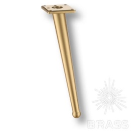 Brass Опора мебельная 1180 0250 Gold Varak BONE матовое золото 250 мм